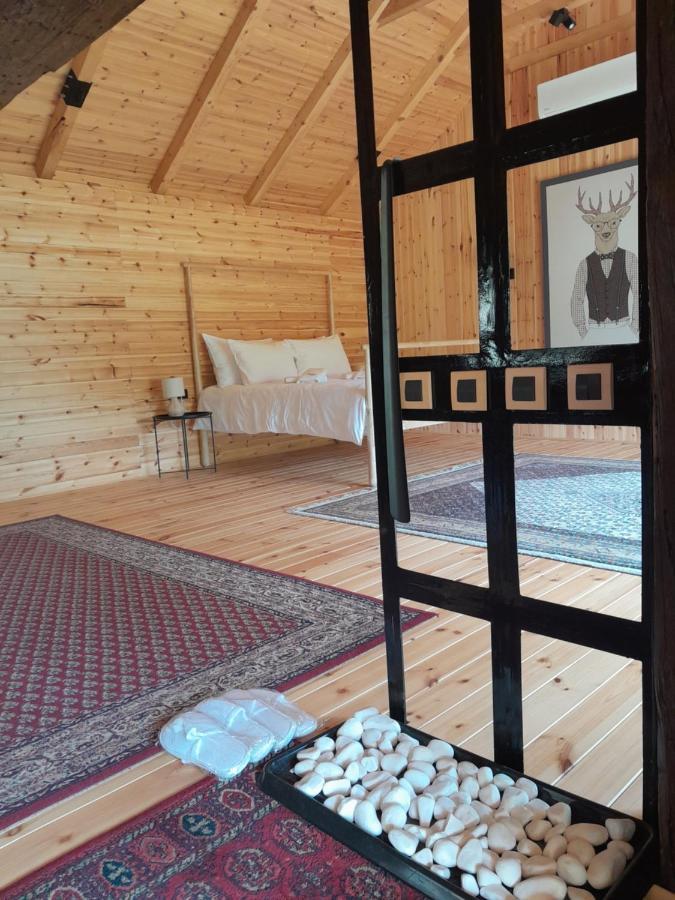 Nica Wood Villa Sremska Kamenica ภายนอก รูปภาพ